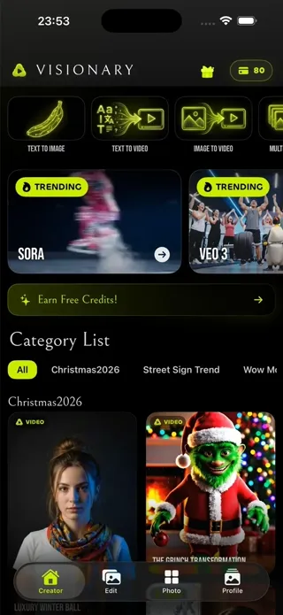Text to Video Interface